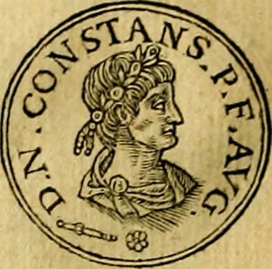 An illustration from Prontvario de le medaglie de piv illvstri, & fulgenti huomini & donne, dal pricipio del mondo insino al presente tempo.., 1553, leaf 297