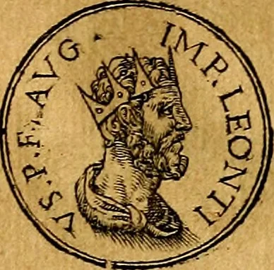 An illustration from Prontvario de le medaglie de piv illvstri, & fulgenti huomini & donne, dal pricipio del mondo insino al presente tempo.., 1553, leaf 300