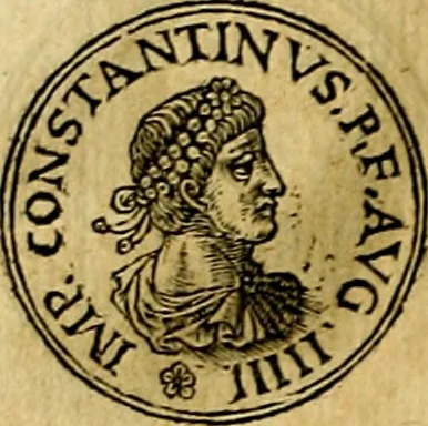 An illustration from Prontvario de le medaglie de piv illvstri, & fulgenti huomini & donne, dal pricipio del mondo insino al presente tempo.., 1553, leaf 307