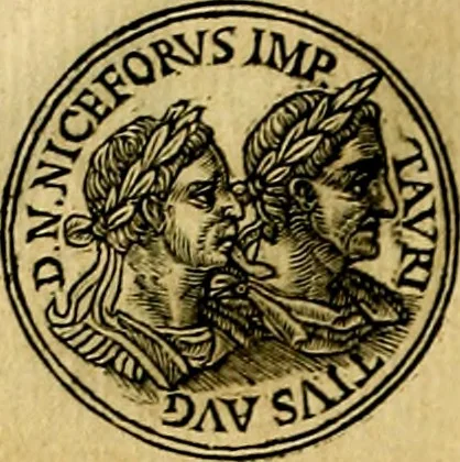 An illustration from Prontvario de le medaglie de piv illvstri, & fulgenti huomini & donne, dal pricipio del mondo insino al presente tempo.., 1553, leaf 309