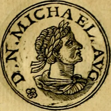 An illustration from Prontvario de le medaglie de piv illvstri, & fulgenti huomini & donne, dal pricipio del mondo insino al presente tempo.., 1553, leaf 309