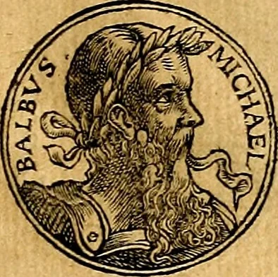 An illustration from Prontvario de le medaglie de piv illvstri, & fulgenti huomini & donne, dal pricipio del mondo insino al presente tempo.., 1553, leaf 310