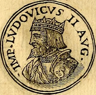 An illustration from Prontvario de le medaglie de piv illvstri, & fulgenti huomini & donne, dal pricipio del mondo insino al presente tempo.., 1553, leaf 314