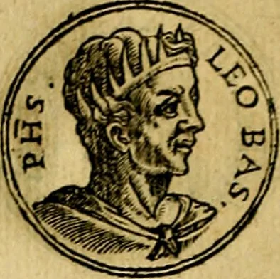 An illustration from Prontvario de le medaglie de piv illvstri, & fulgenti huomini & donne, dal pricipio del mondo insino al presente tempo.., 1553, leaf 315