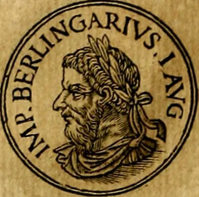 An illustration from Prontvario de le medaglie de piv illvstri, & fulgenti huomini & donne, dal pricipio del mondo insino al presente tempo.., 1553, leaf 321