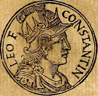 An illustration from Prontvario de le medaglie de piv illvstri, & fulgenti huomini & donne, dal pricipio del mondo insino al presente tempo.., 1553, leaf 322