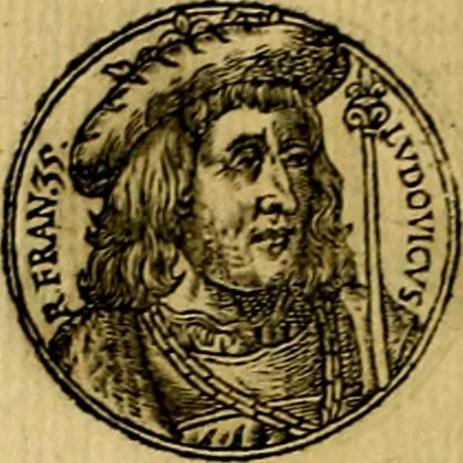 An illustration from Prontvario de le medaglie de piv illvstri, & fulgenti huomini & donne, dal pricipio del mondo insino al presente tempo.., 1553, leaf 327