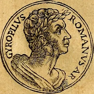 An illustration from Prontvario de le medaglie de piv illvstri, & fulgenti huomini & donne, dal pricipio del mondo insino al presente tempo.., 1553, leaf 330