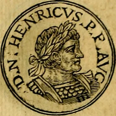 An illustration from Prontvario de le medaglie de piv illvstri, & fulgenti huomini & donne, dal pricipio del mondo insino al presente tempo.., 1553, leaf 341