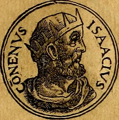 An illustration from Prontvario de le medaglie de piv illvstri, & fulgenti huomini & donne, dal pricipio del mondo insino al presente tempo.., 1553, leaf 342