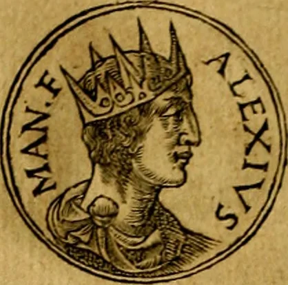 An illustration from Prontvario de le medaglie de piv illvstri, & fulgenti huomini & donne, dal pricipio del mondo insino al presente tempo.., 1553, leaf 349