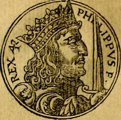 An illustration from Prontvario de le medaglie de piv illvstri, & fulgenti huomini & donne, dal pricipio del mondo insino al presente tempo.., 1553, leaf 351