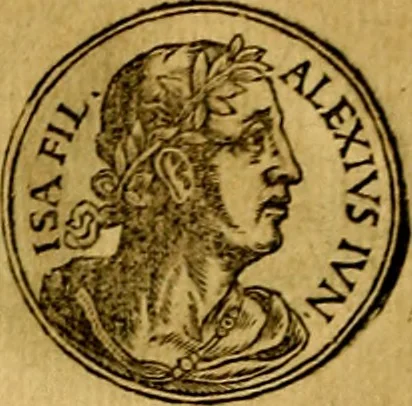 An illustration from Prontvario de le medaglie de piv illvstri, & fulgenti huomini & donne, dal pricipio del mondo insino al presente tempo.., 1553, leaf 355