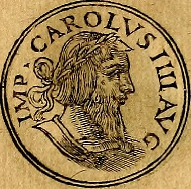 An illustration from Prontvario de le medaglie de piv illvstri, & fulgenti huomini & donne, dal pricipio del mondo insino al presente tempo.., 1553, leaf 366
