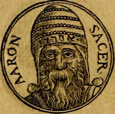 An illustration from Prontvario de le medaglie de piv illvstri, & fulgenti huomini & donne, dal pricipio del mondo insino al presente tempo.., 1553, leaf 37