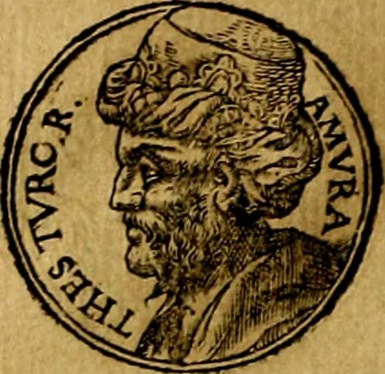An illustration from Prontvario de le medaglie de piv illvstri, & fulgenti huomini & donne, dal pricipio del mondo insino al presente tempo.., 1553, leaf 371