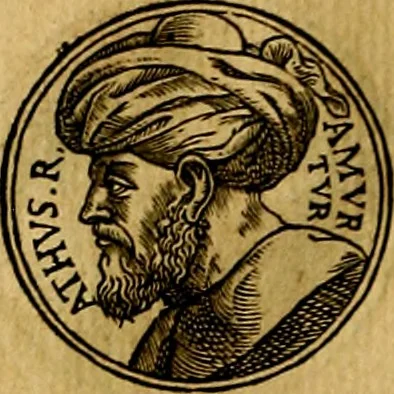 An illustration from Prontvario de le medaglie de piv illvstri, & fulgenti huomini & donne, dal pricipio del mondo insino al presente tempo.., 1553, leaf 381
