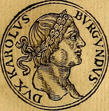An illustration from Prontvario de le medaglie de piv illvstri, & fulgenti huomini & donne, dal pricipio del mondo insino al presente tempo.., 1553, leaf 384