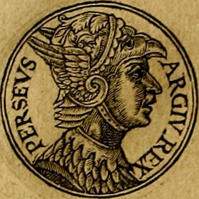 An illustration from Prontvario de le medaglie de piv illvstri, & fulgenti huomini & donne, dal pricipio del mondo insino al presente tempo.., 1553, leaf 39