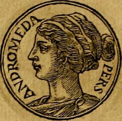 An illustration from Prontvario de le medaglie de piv illvstri, & fulgenti huomini & donne, dal pricipio del mondo insino al presente tempo.., 1553, leaf 39