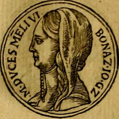 An illustration from Prontvario de le medaglie de piv illvstri, & fulgenti huomini & donne, dal pricipio del mondo insino al presente tempo.., 1553, leaf 393