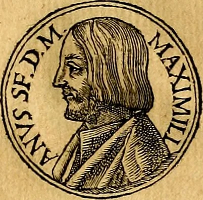 An illustration from Prontvario de le medaglie de piv illvstri, & fulgenti huomini & donne, dal pricipio del mondo insino al presente tempo.., 1553, leaf 398