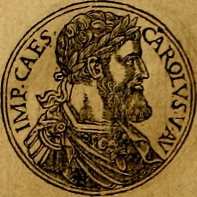 An illustration from Prontvario de le medaglie de piv illvstri, & fulgenti huomini & donne, dal pricipio del mondo insino al presente tempo.., 1553, leaf 407