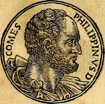 An illustration from Prontvario de le medaglie de piv illvstri, & fulgenti huomini & donne, dal pricipio del mondo insino al presente tempo.., 1553, leaf 414