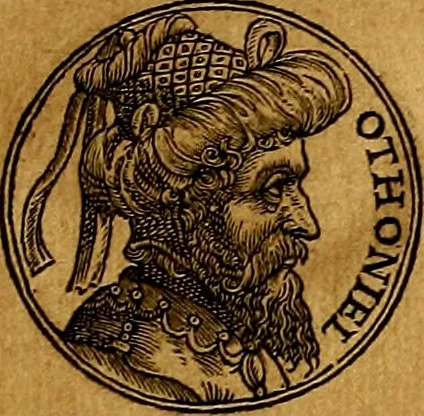 An illustration from Prontvario de le medaglie de piv illvstri, & fulgenti huomini & donne, dal pricipio del mondo insino al presente tempo.., 1553, leaf 42