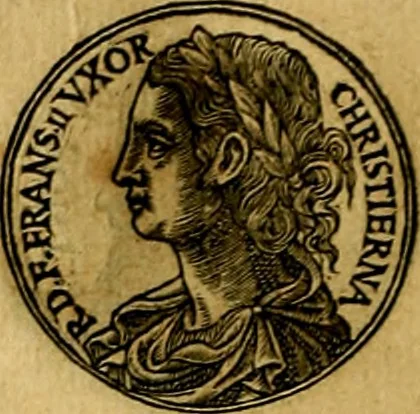An illustration from Prontvario de le medaglie de piv illvstri, & fulgenti huomini & donne, dal pricipio del mondo insino al presente tempo.., 1553, leaf 423