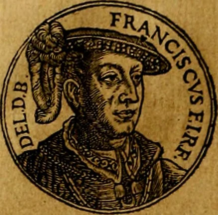 An illustration from Prontvario de le medaglie de piv illvstri, & fulgenti huomini & donne, dal pricipio del mondo insino al presente tempo.., 1553, leaf 427