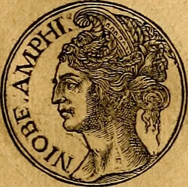 An illustration from Prontvario de le medaglie de piv illvstri, & fulgenti huomini & donne, dal pricipio del mondo insino al presente tempo.., 1553, leaf 44
