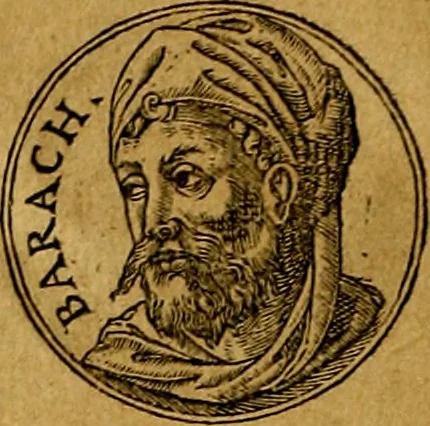 An illustration from Prontvario de le medaglie de piv illvstri, & fulgenti huomini & donne, dal pricipio del mondo insino al presente tempo.., 1553, leaf 45