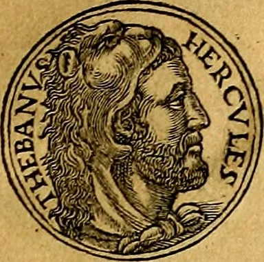 An illustration from Prontvario de le medaglie de piv illvstri, & fulgenti huomini & donne, dal pricipio del mondo insino al presente tempo.., 1553, leaf 48