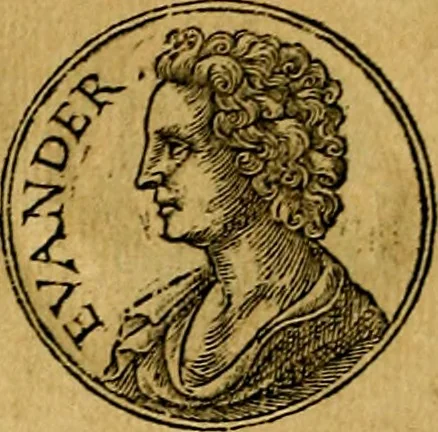 An illustration from Prontvario de le medaglie de piv illvstri, & fulgenti huomini & donne, dal pricipio del mondo insino al presente tempo.., 1553, leaf 51
