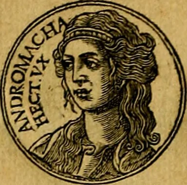 An illustration from Prontvario de le medaglie de piv illvstri, & fulgenti huomini & donne, dal pricipio del mondo insino al presente tempo.., 1553, leaf 53