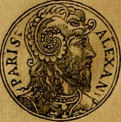 An illustration from Prontvario de le medaglie de piv illvstri, & fulgenti huomini & donne, dal pricipio del mondo insino al presente tempo.., 1553, leaf 59