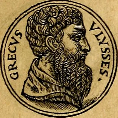 An illustration from Prontvario de le medaglie de piv illvstri, & fulgenti huomini & donne, dal pricipio del mondo insino al presente tempo.., 1553, leaf 60