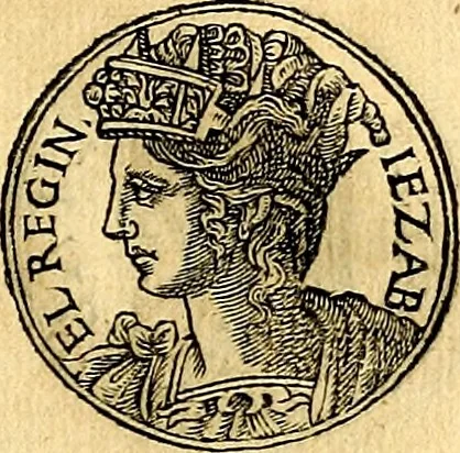 An illustration from Prontvario de le medaglie de piv illvstri, & fulgenti huomini & donne, dal pricipio del mondo insino al presente tempo.., 1553, leaf 78
