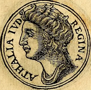 An illustration from Prontvario de le medaglie de piv illvstri, & fulgenti huomini & donne, dal pricipio del mondo insino al presente tempo.., 1553, leaf 82