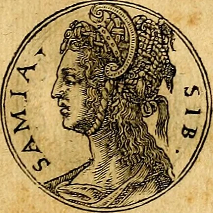 An illustration from Prontvario de le medaglie de piv illvstri, & fulgenti huomini & donne, dal pricipio del mondo insino al presente tempo.., 1553, leaf 94