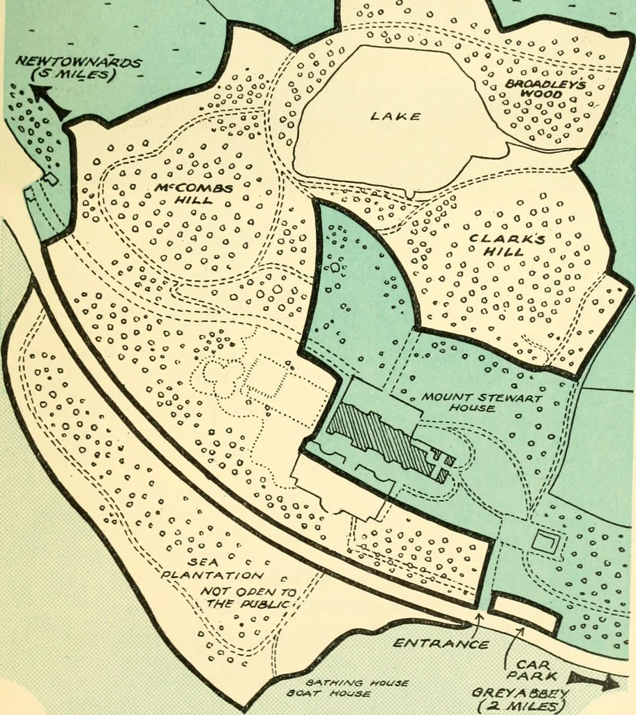 An illustration from The properties of the National Trust for places of historic interest or natural beauty in Northern Ireland / National Trust in Northern Ireland ; introduction by the Earl of Antrim, 1900, leaf 10