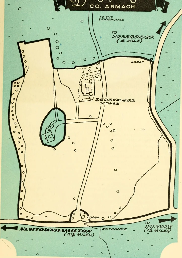An illustration from The properties of the National Trust for places of historic interest or natural beauty in Northern Ireland / National Trust in Northern Ireland ; introduction by the Earl of Antrim, 1900, leaf 12