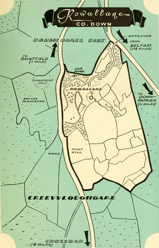 An illustration from The properties of the National Trust for places of historic interest or natural beauty in Northern Ireland / National Trust in Northern Ireland ; introduction by the Earl of Antrim, 1900, leaf 14