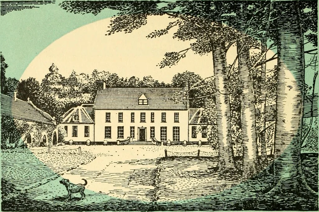 An illustration from The properties of the National Trust for places of historic interest or natural beauty in Northern Ireland / National Trust in Northern Ireland ; introduction by the Earl of Antrim, 1900, leaf 17