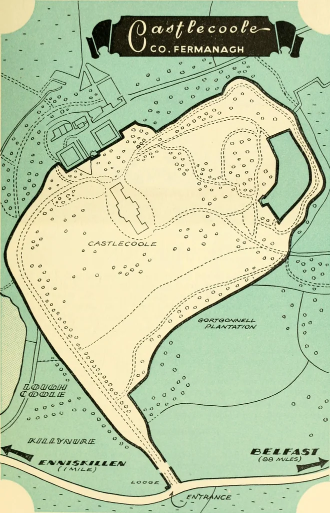An illustration from The properties of the National Trust for places of historic interest or natural beauty in Northern Ireland / National Trust in Northern Ireland ; introduction by the Earl of Antrim, 1900, leaf 22