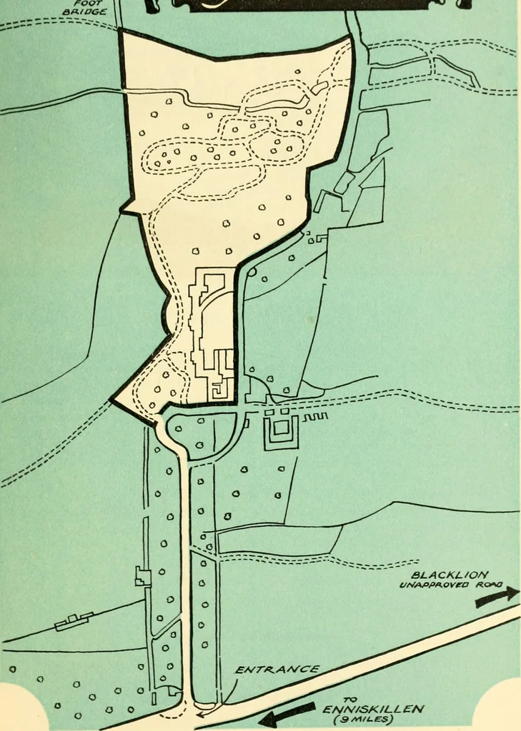 An illustration from The properties of the National Trust for places of historic interest or natural beauty in Northern Ireland / National Trust in Northern Ireland ; introduction by the Earl of Antrim, 1900, leaf 26