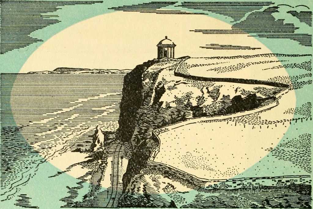 An illustration from The properties of the National Trust for places of historic interest or natural beauty in Northern Ireland / National Trust in Northern Ireland ; introduction by the Earl of Antrim, 1900, leaf 27