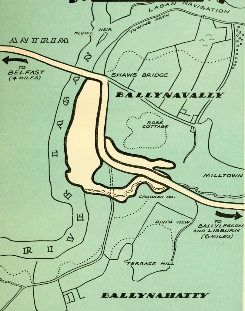 An illustration from The properties of the National Trust for places of historic interest or natural beauty in Northern Ireland / National Trust in Northern Ireland ; introduction by the Earl of Antrim, 1900, leaf 30