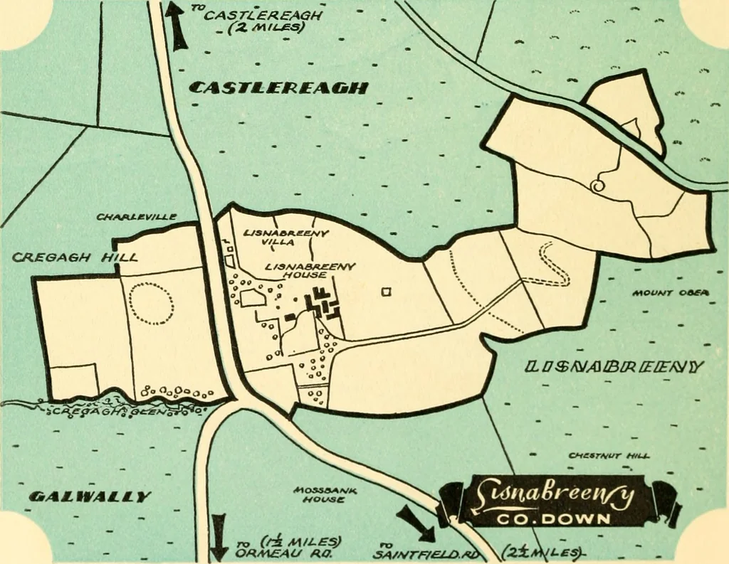 An illustration from The properties of the National Trust for places of historic interest or natural beauty in Northern Ireland / National Trust in Northern Ireland ; introduction by the Earl of Antrim, 1900, leaf 31